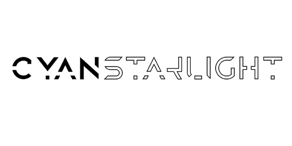 Logo for cyan starlight